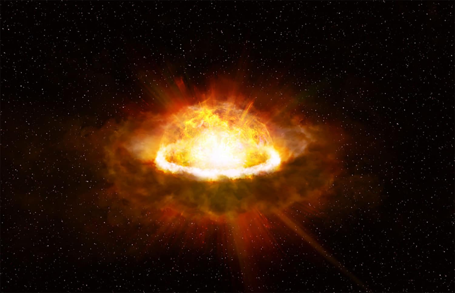 La supernova de tipo raro Icn SN 2024abvb es una de las más luminosas ...